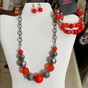 Necklace and earring set